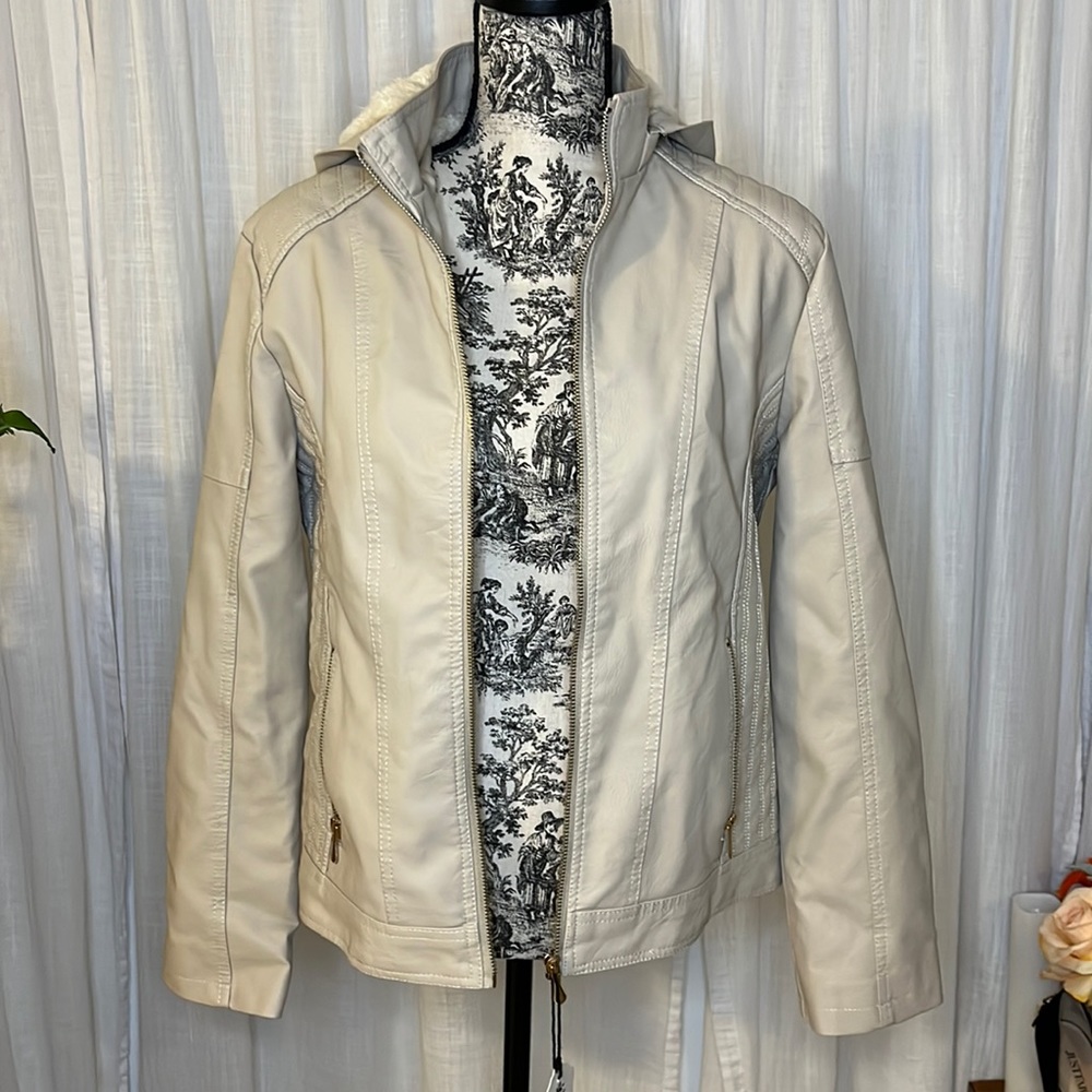 Fashion Faux Fur Lined Jacket